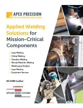 Apex Precision Welding: Diverse Welding, Marking, and QA Services
