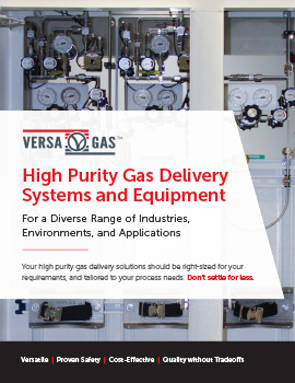 VERSA-GAS™ High Purity Gas Delivery Systems and Equipment
